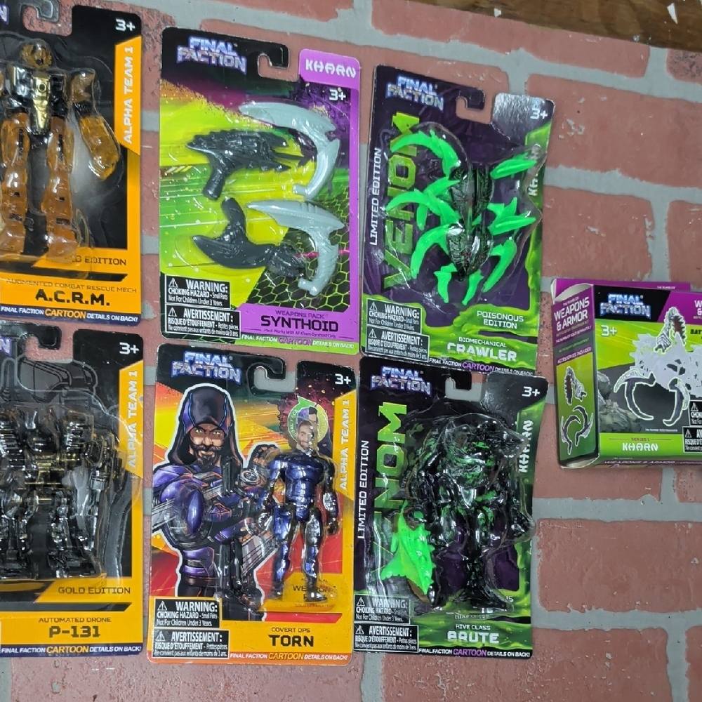 Final Faction Lot Of 7 #16